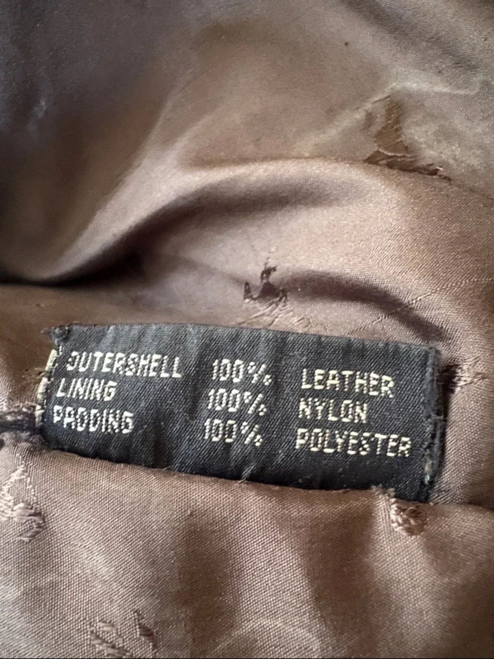 Hot Leathers 46 vintage Men's Brown LeatherFringe Jacket - Picture 7 of 7